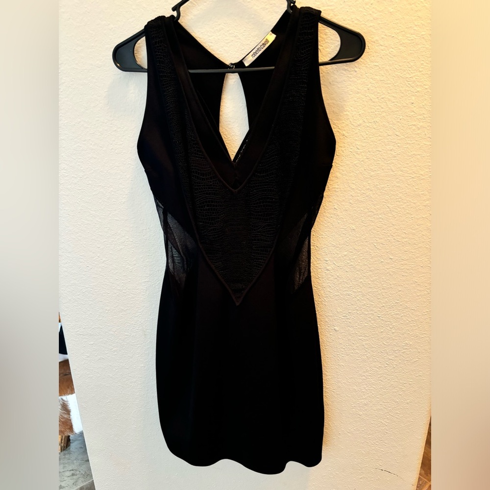 100% authentic Roberto CAVALLI black dress, size 46- American L